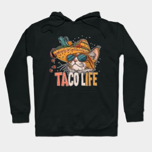 Taco life cat Hoodie